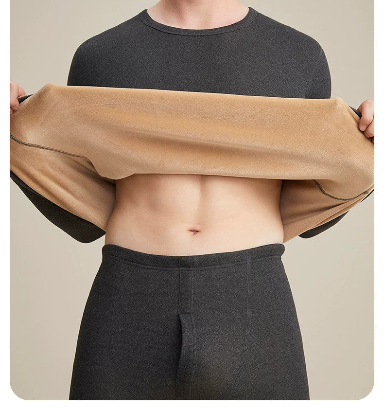 Men's thermal underwear top set