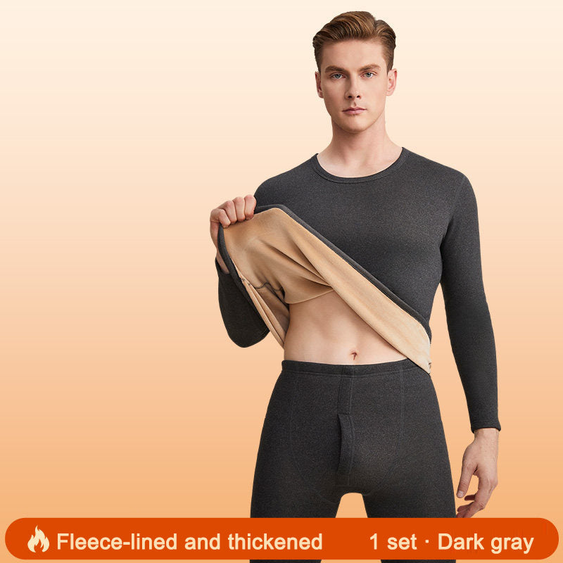 Men's thermal underwear top set