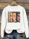 Round neck fleece hoodie