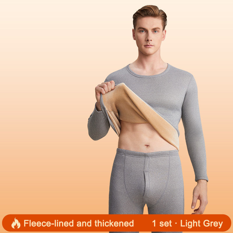 Men's thermal underwear top set